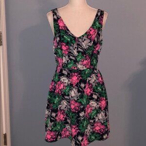 One Clothing floral sleeveless mini dress